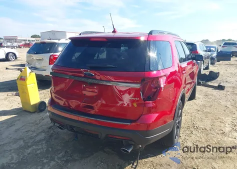 2019 Ford Explorer Xlt из США, поврежденный, VIN 1FM5K8D89KGA87336